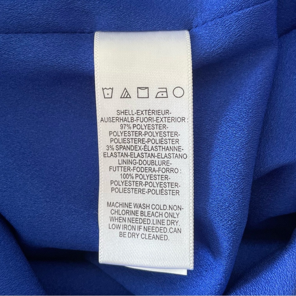 Dress the Population Cobalt Blue Sweetheart Neckline Sheath Dress - Size XS - Picture 6 of 7
